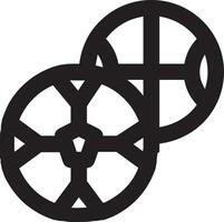 Ball icon symbol image vector