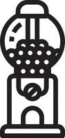 Ball icon symbol image vector