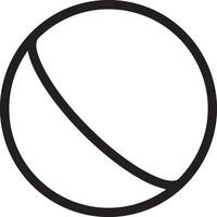 Ball icon symbol image vector