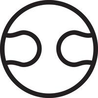 Ball icon symbol image vector