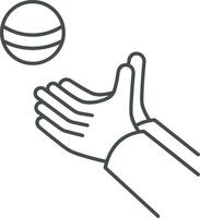 Ball icon symbol image vector