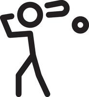 Ball icon symbol image vector