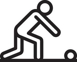 Ball icon symbol image vector