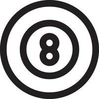 Ball icon symbol image vector