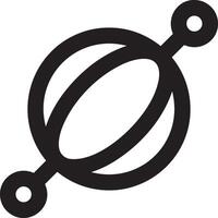 Ball icon symbol image vector