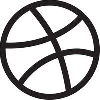 Ball icon symbol image vector