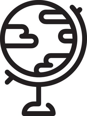 Ball icon symbol image
