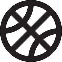 Ball icon symbol image vector