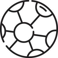 Ball icon symbol image vector