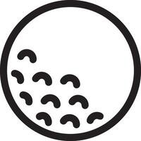 Ball icon symbol image vector