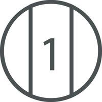 Ball icon symbol image vector