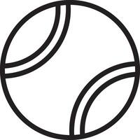 pelota icono símbolo imagen vector