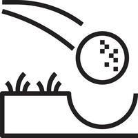 Ball icon symbol image vector