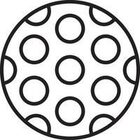 Ball icon symbol image vector