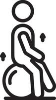 Ball icon symbol image vector