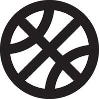 Ball icon symbol image vector