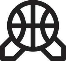 Ball icon symbol image vector