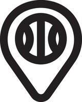 Ball icon symbol image vector