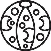 Ball icon symbol image vector