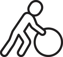 Ball icon symbol image vector