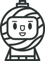 Ball icon symbol image vector