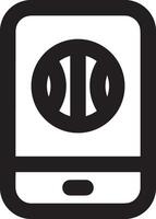 Ball icon symbol image vector