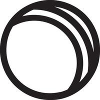 Ball icon symbol image vector