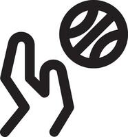 Ball icon symbol image vector