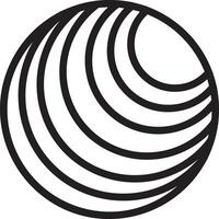 Ball icon symbol image vector