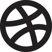 Ball icon symbol image vector