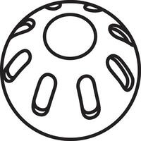 Ball icon symbol image vector