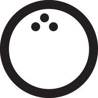 Ball icon symbol image vector