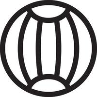Ball icon symbol image vector
