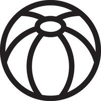 Ball icon symbol image vector