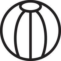 Ball icon symbol image vector