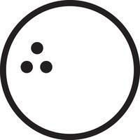 Ball icon symbol image vector