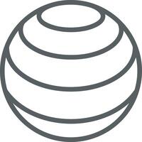 Ball icon symbol image vector