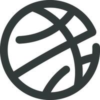 Ball icon symbol image vector