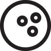 Ball icon symbol image vector