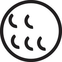 Ball icon symbol image vector