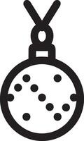 Ball icon symbol image vector