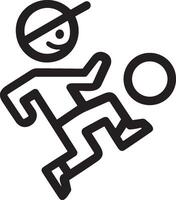 Ball icon symbol image vector