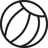 Ball icon symbol image vector