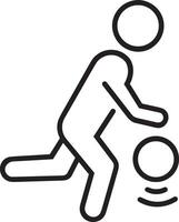 Ball icon symbol image vector