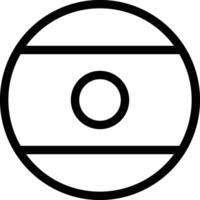 Ball icon symbol image vector
