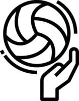 Ball icon symbol image vector