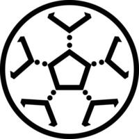 Ball icon symbol image vector