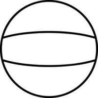 Ball icon symbol image vector
