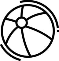 Ball icon symbol image vector