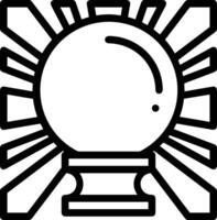 Ball icon symbol image vector
